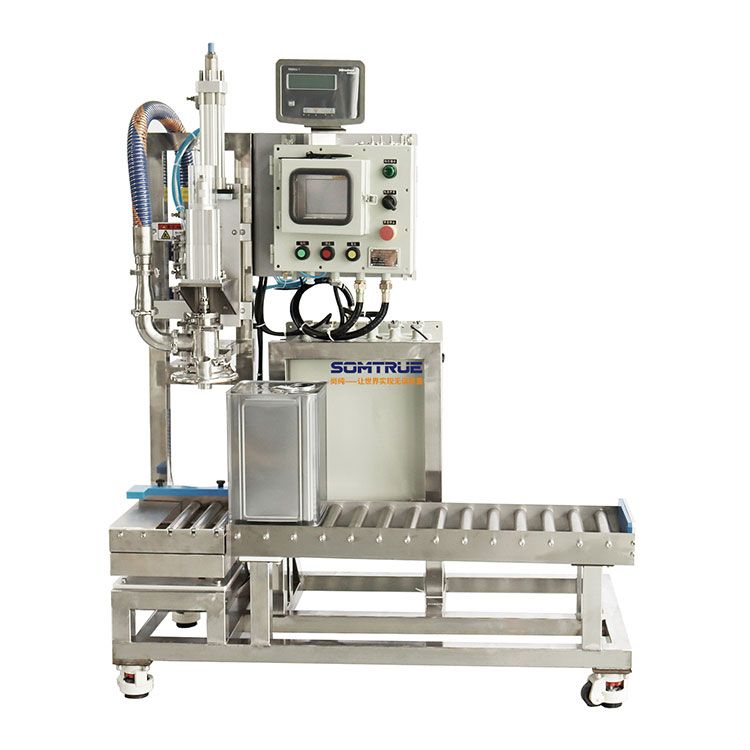 20-100L Umgqomo Semi-Automatic Chemical Raw Material Filling Machine