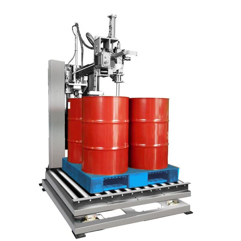 I-IBC Barrel Rocker Arm Chemical Raw Material Filling Machine